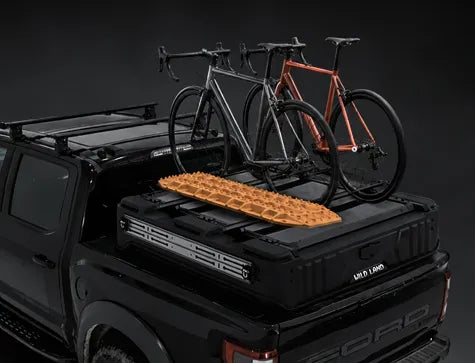 WinTopper shown with an optional roof rack carrying outdoor equipment