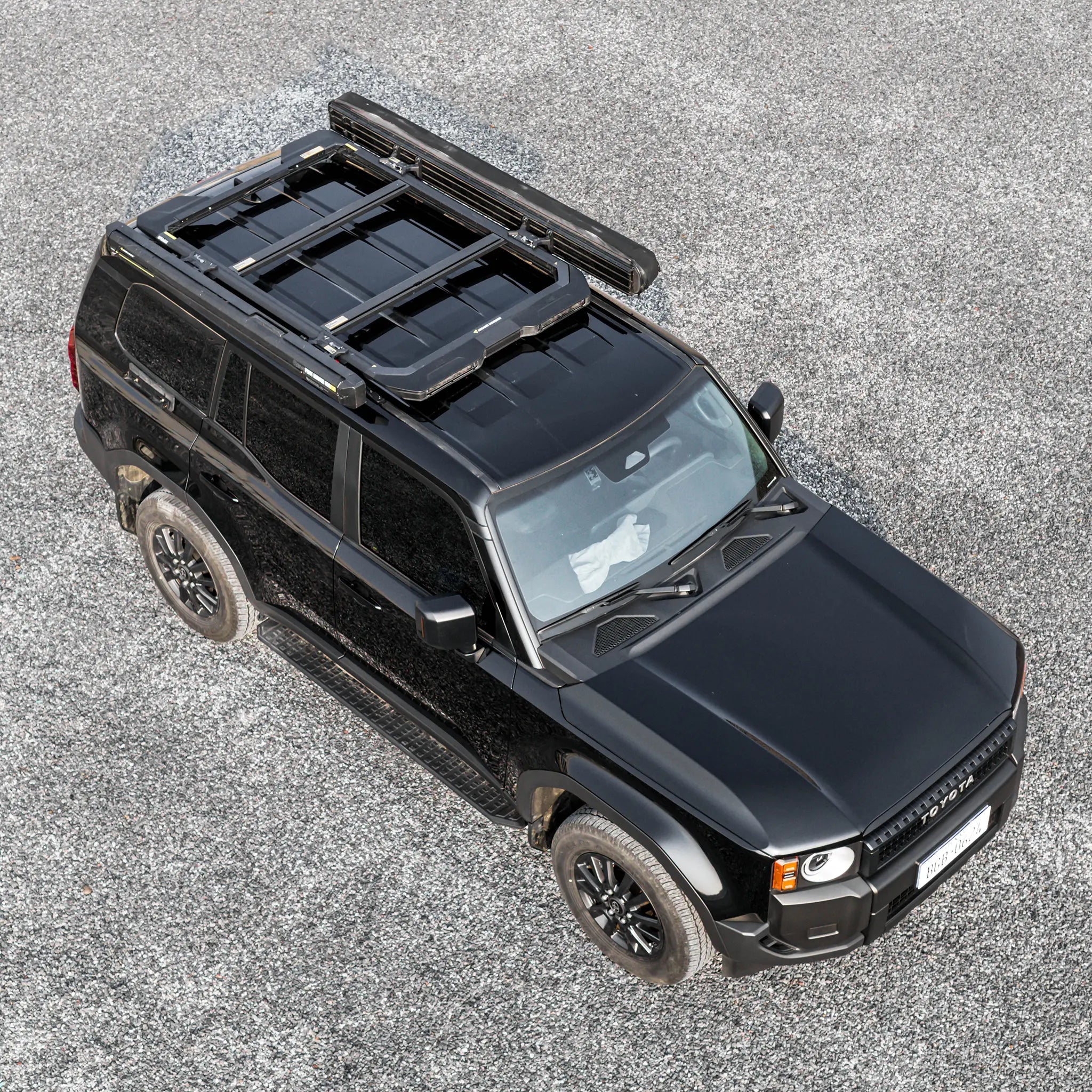 Land Cruiser With Roo Rack Toyota Land Cruiser 250 M'LinkX Roof Rack Platform ( Half-Length/With ...