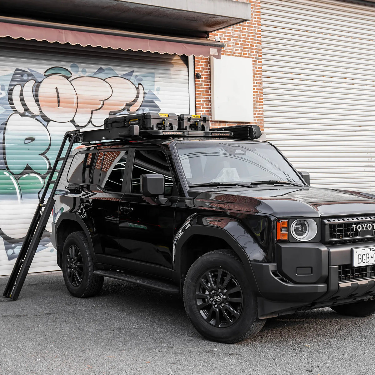 Land Cruiser With Roo Rack Toyota Land Cruiser 250 M'LinkX Roof Rack Platform ( Full-Length/No OE ...