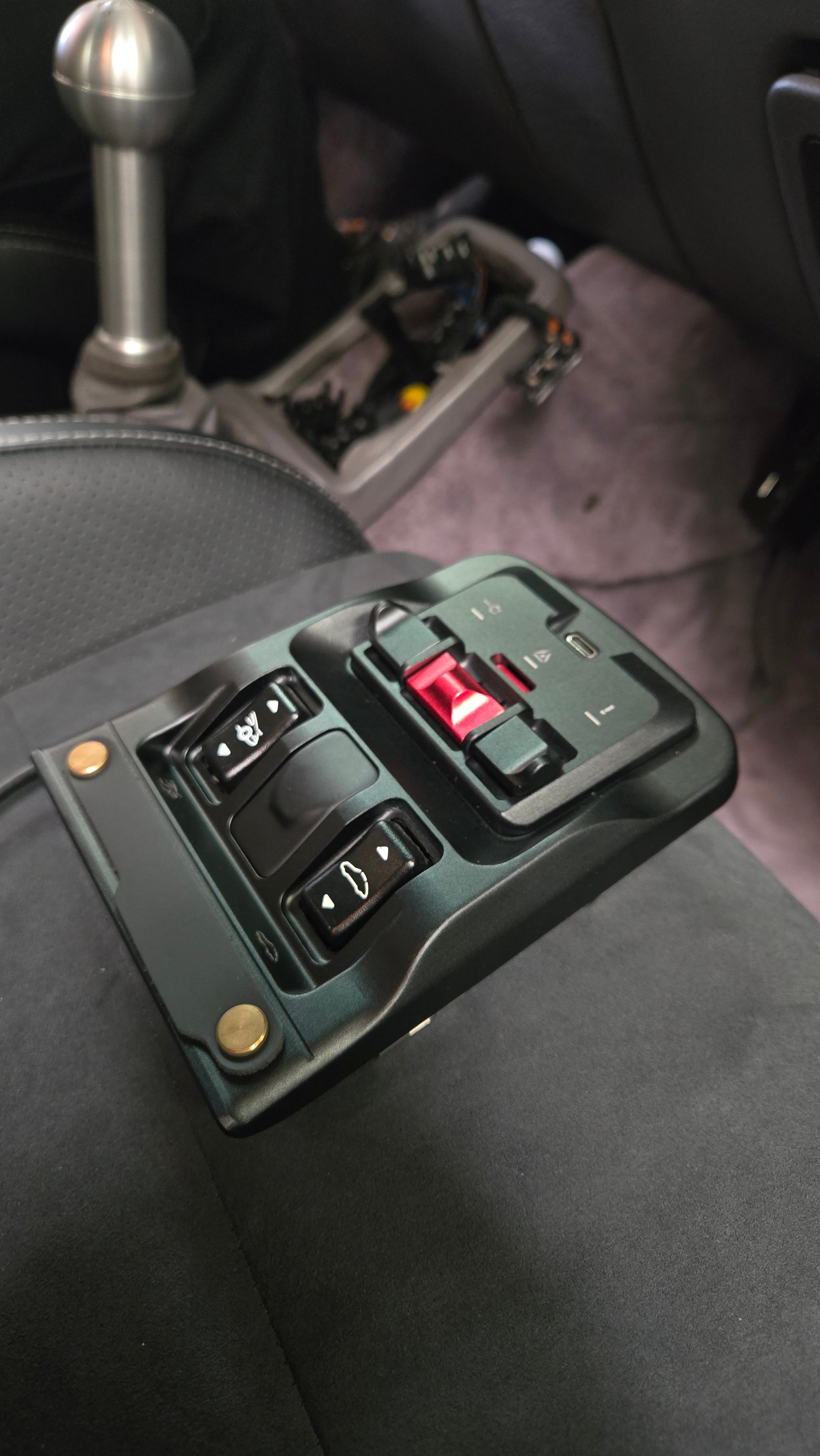 Porsche 964 / 993 Center Console Control Panel CNC machined