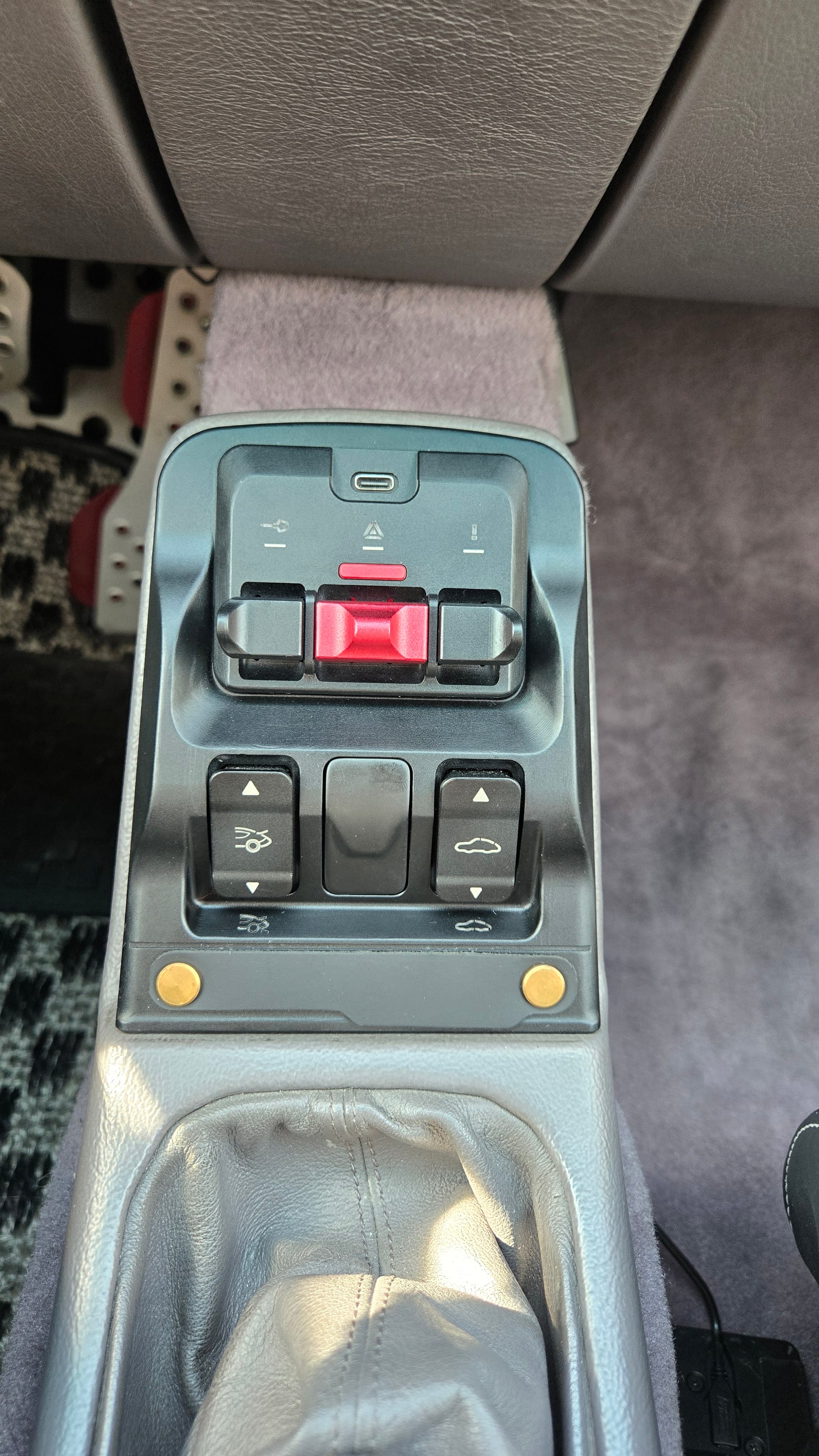 Porsche 964 / 993 Center Console Control Panel CNC machined