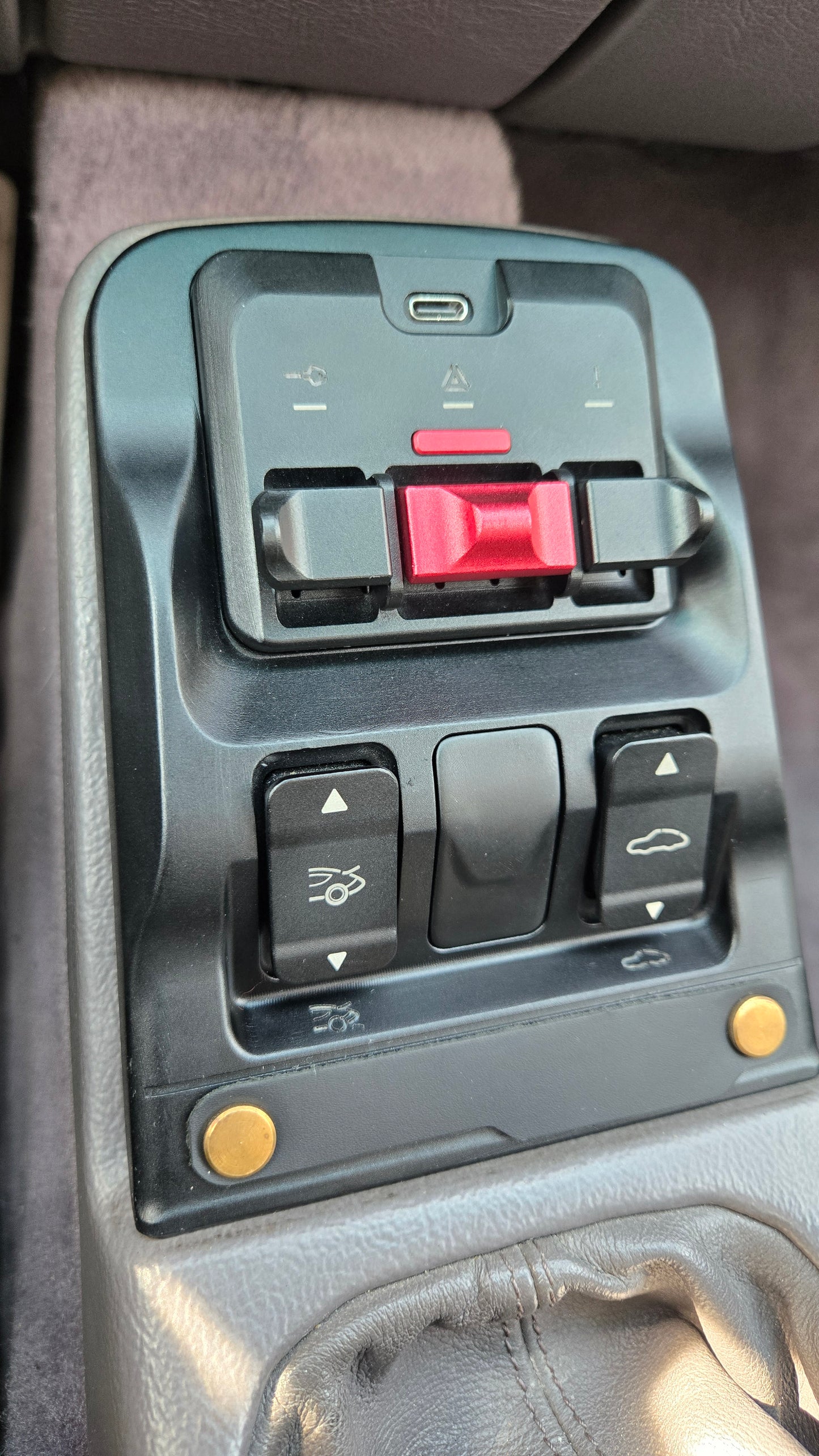 Porsche 964 / 993 Center Console Control Panel CNC machined