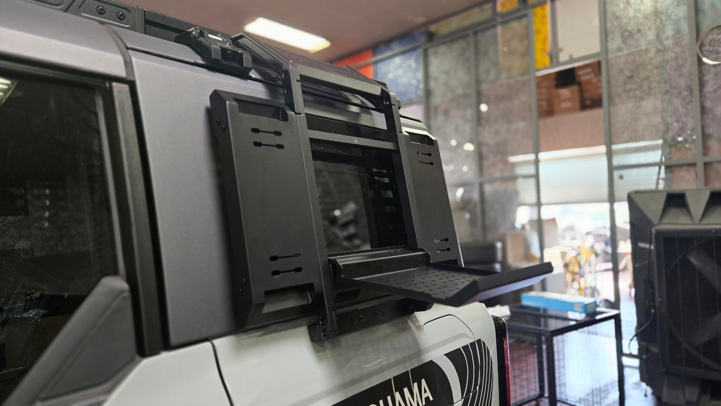 Tri-Trek Aluminum Alloy CNC Side Accessory Panel Rear Window Table For 2021 -2026 Bronco