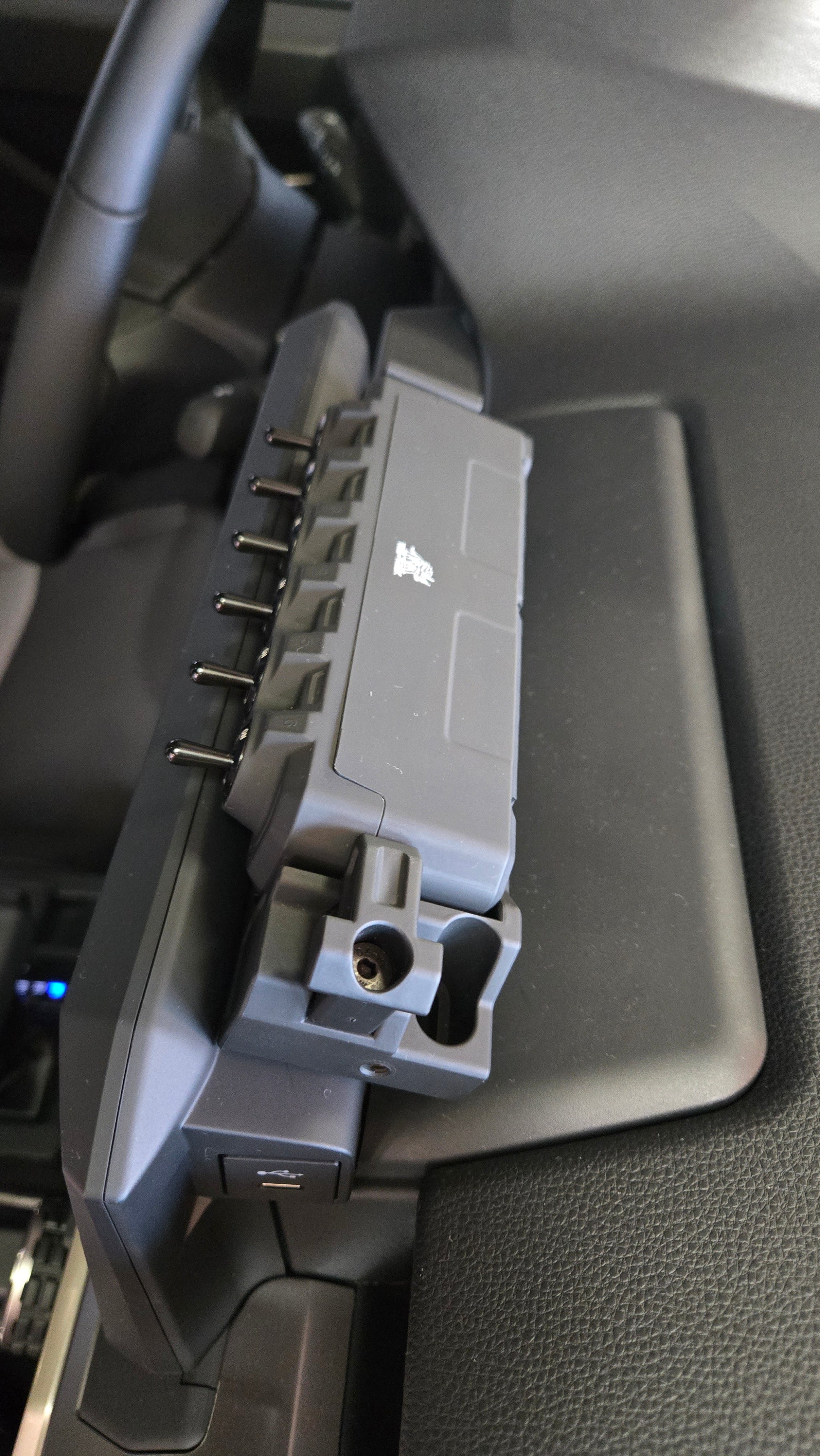 Tri-Trek Center Console Bracket Jeep Wrangler + 6 Gang Switch Panel JK JL/JT