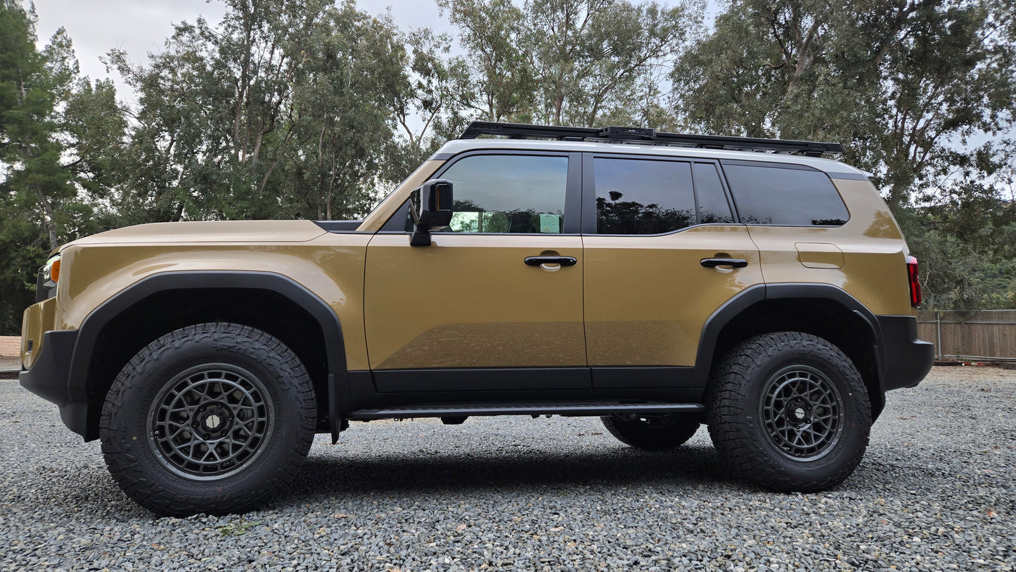 Tri-Trek Aluminum Alloy CNC Roof Rack for 2024-2026 Toyota Land Cruiser / Lexus GX550