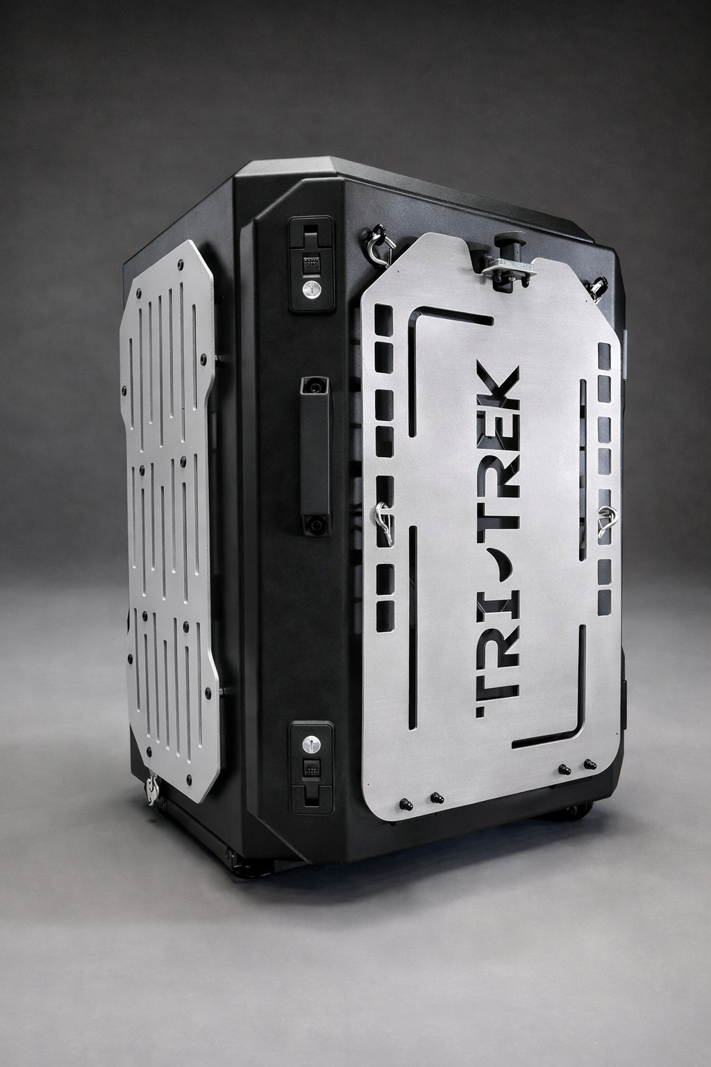 Tri-Trek OUTLAND RAPTOR Rear Storage Box Storm Silver Color – AT230 ...
