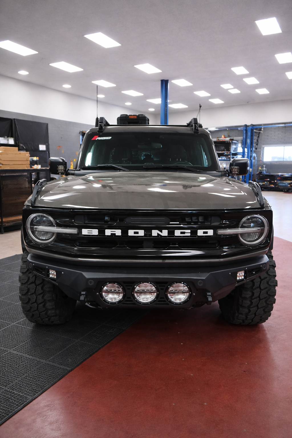 Tri-Trek Aluminum Limb Riser Engine Hood Trail Sights For Ford Bronco