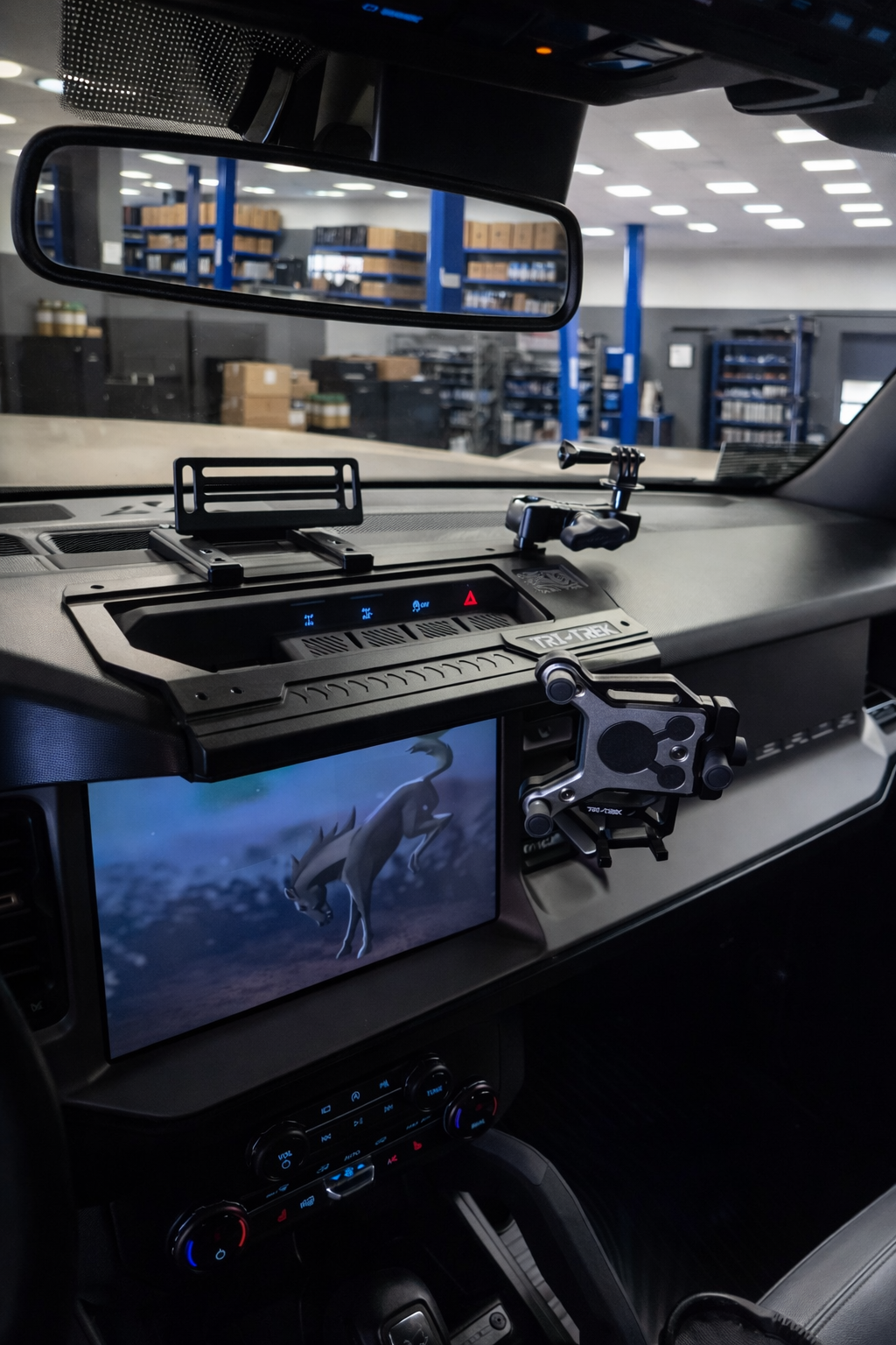 Tri-Trek Central Console Dashboard Holder For Ford Bronco