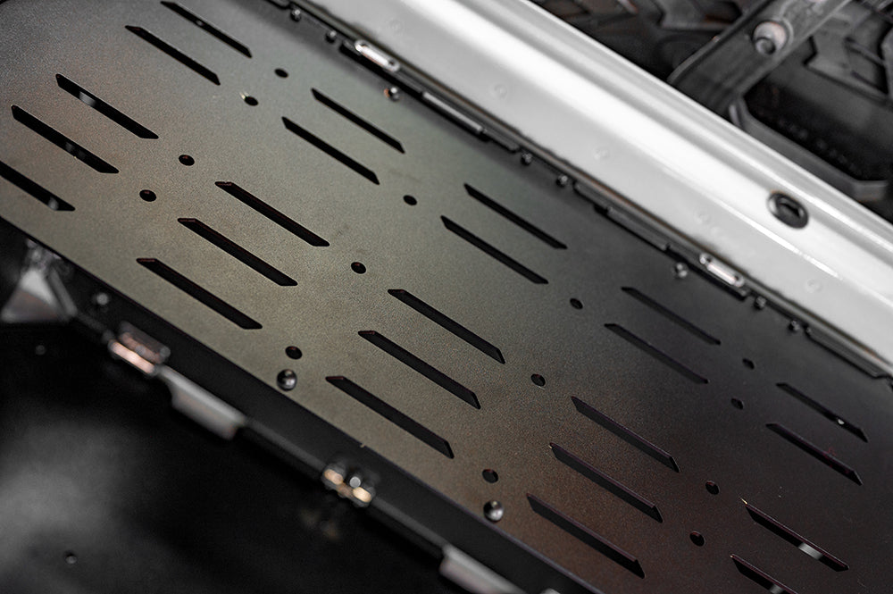 Tri-Trek Aluminum Alloy CNC Tailgate Table and Molle Panel For Bronco 2021-2026