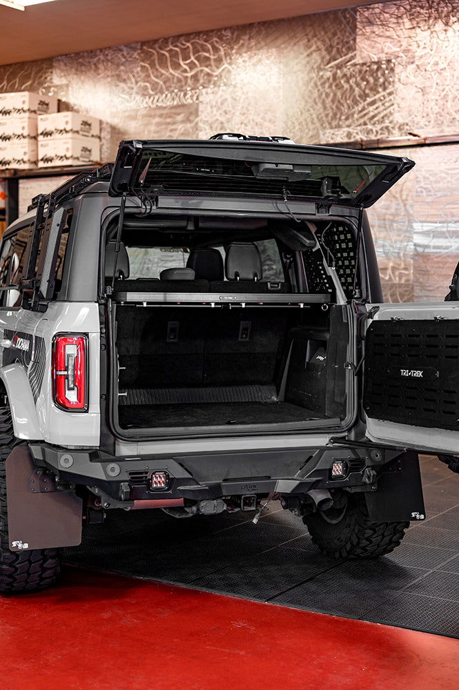 Tri-Trek Ford Bronco 4 Door Only Trunk Storage Rack Rear Utility Shelf