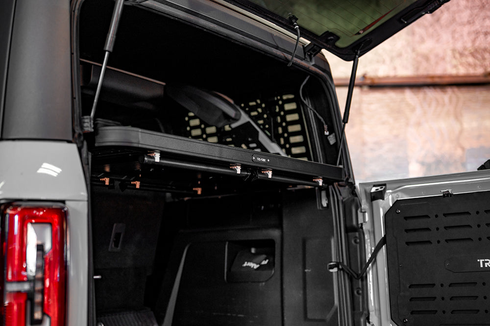 Tri-Trek Ford Bronco 4 Door Only Trunk Storage Rack Rear Utility Shelf