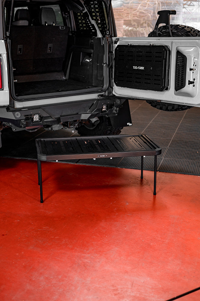 Tri-Trek Ford Bronco 4 Door Only Trunk Storage Rack Rear Utility Shelf