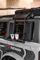 Tri-Trek Aluminum Alloy CNC Side Accessory Panel Rear Window Table For 2021 -2026 Bronco