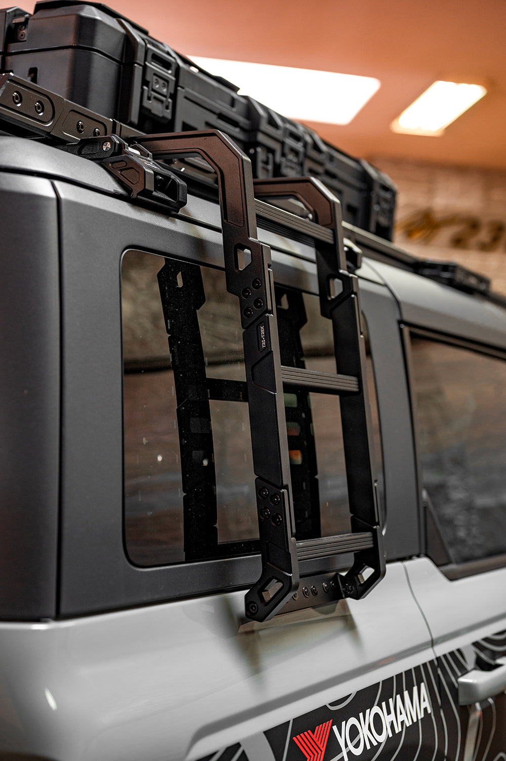 Tri-Trek Aluminum Alloy CNC Ladder For 2021 -2026 Bronco