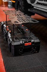 Tri-Trek Roof Storage Box 110L with wheels and handlers