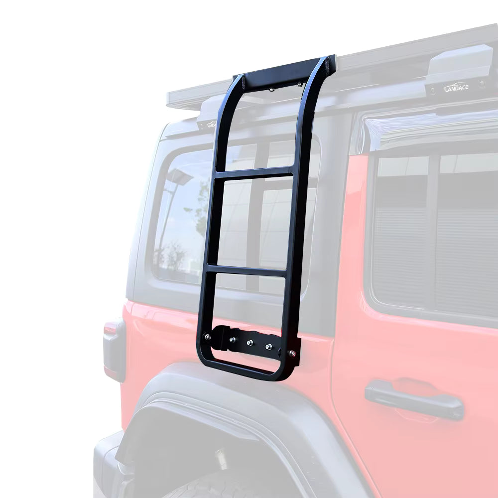 Tri-Trek Aluminum Jeep Wrangler JL Side Ladder