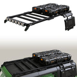 Tri-Trek Aluminum Alloy CNC Roof Rack for For Bronco 2021-2026 for 4 Doors