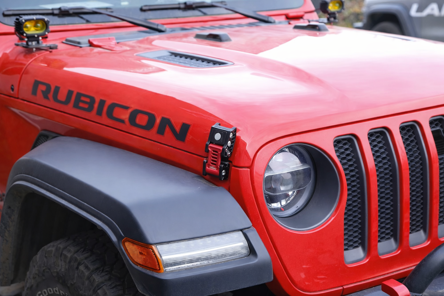 Tri-Trek Hood Latch Lock Kit For Jeep JK JL JT