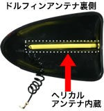 Beat-Sonic FDX3T Functional Shark Fin Antenna for 2010+ Toyota Models