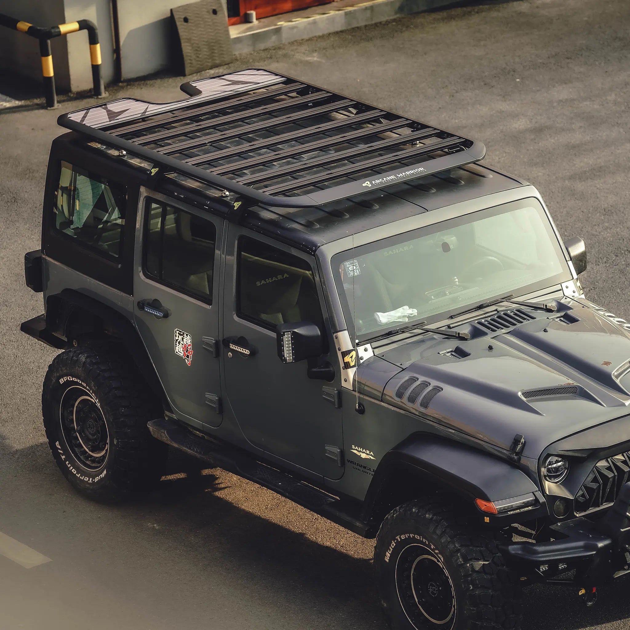 JEEP Wrangler JK STORM Roof Rack Long Version