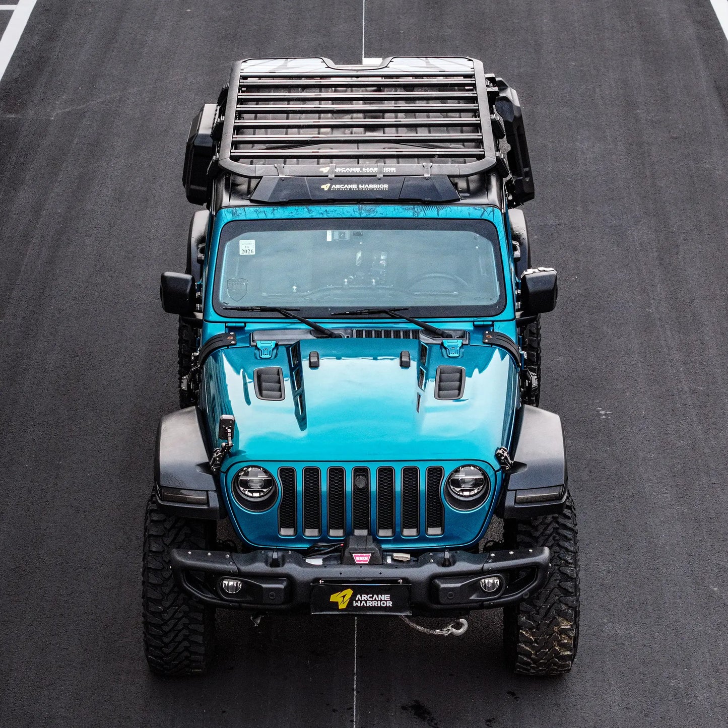 JEEP Wrangler JL STORM Roof Rack Short Version