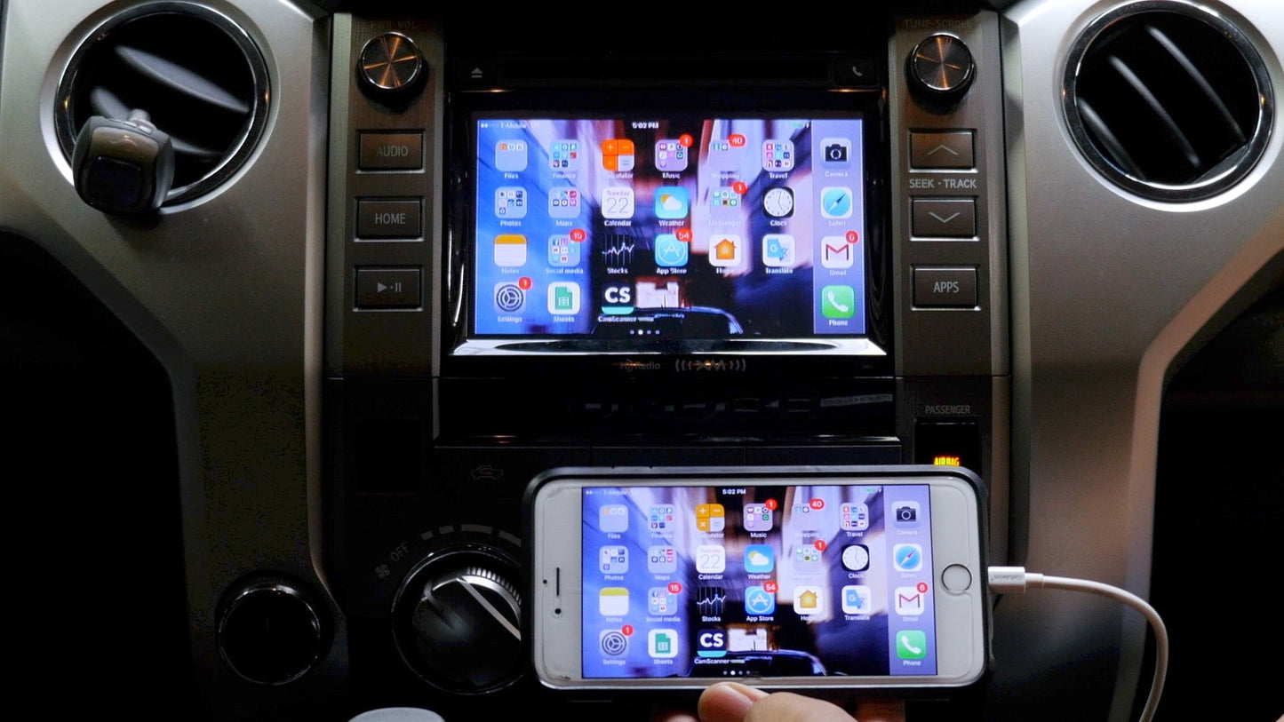 Beat-Sonic IF-02BEP Smartphone Mirroring Kit for Toyota models & Lexus Models without Factory Navigation