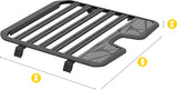 Arcane Warrior FORD Bronco STORM Roof Rack Long Version