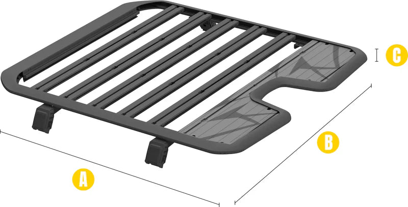 Arcane Warrior FORD Bronco STORM Roof Rack Long Version