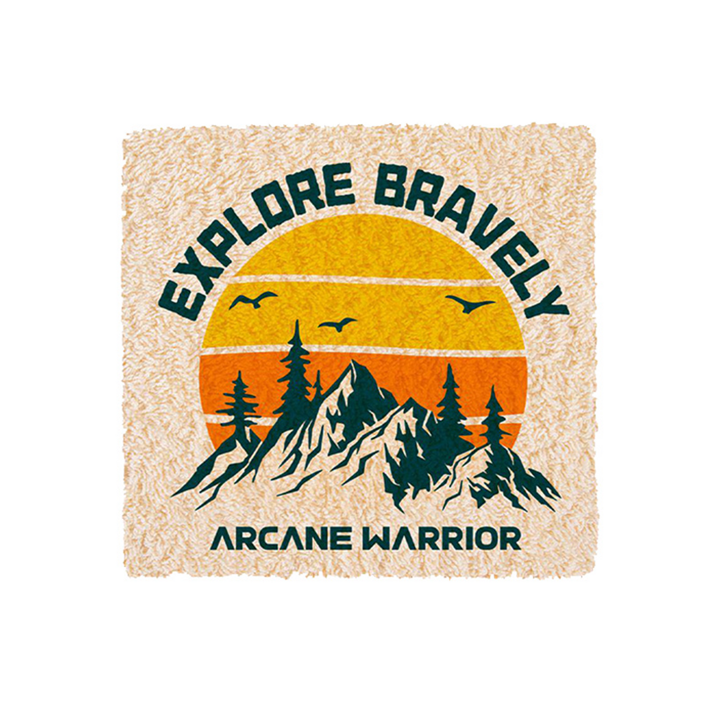 ARCANE WARRIOR Winter Throw